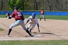 Baseball vs MIT  Wheaton College Baseball vs MIT in the  NEWMAC Championship game. - (Photo by Keith Nordstrom) : Wheaton, baseball, NEWMAC